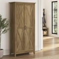 thumbnail image 3 of Key West Tall Storage Cabinet with Doors in Reclaimed Pine - Engineered Wood, 3 of 11