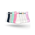 thumbnail image 4 of Wonder Nation Girls Ankle Multi Socks, 10-Pack, Sizes S-L, 4 of 16