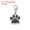 Black, variant on Uxcell Dog Paw Crochet Stitch Markers, 12 Pack Metal Pendants Charm Knitting Markers Stitch Marker, Blue