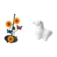 thumbnail image 4 of Portarrollos De Papel De Porcelana Con Forma De Caballo, Dispensador De Pañuelos Vertical Antideslizante, Escultura Decorativa De Animal, Adorno De Mesa Para El Hogar, Sala De Estar, Oficina,, 4 of 7