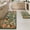 Dark Green, variant on Kitchen Mats for Floor 2Pcs-Anti Fatigue Non Slip Mats for Kitchen Floor, Cushioned Waterproof & Stain-Resistant Green Plants Floral Mat Set, Laundry Room, Office, Sink, Desk (Dark Green)