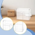 thumbnail image 1 of Caja de almacenamiento de tarjetas de cuentos para niños, de acrílico transparente, fácil de usar, resistente, para escritorio, caja de exhibición de Compartimento único, 1 of 8