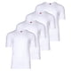 thumbnail image 1 of s.Oliver Camiseta para hombre, 4-Pack - Básica, Cuello redondo, Liso Blanco XL (X-Large), 1 of 3