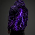 thumbnail image 5 of Sudadera vintage para hombre con estampado gráfico de rayos en 3D, sudaderas casuales, ropa para mujer de primavera y otoño, jerséis de gran tamaño Harajuku, 5 of 5
