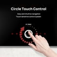 thumbnail image 4 of FOTILE 12 Inch Electrical Cooktop with 2400W Output Power and 9 Power Levels, 4 of 5