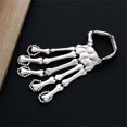 thumbnail image 3 of Pulsera De Dedo De Esqueleto De Halloween Pulsera De Dedo De Halloween Pulsera De Dedo De Mano De Hueso De Esqueleto Gótico Decoración De Fiesta ANGGREK No, 3 of 8