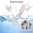 thumbnail image 4 of Stainless Steel Baby Tableware Set Portable Baby Spoon and Fork Set with Storage Box  Cute Baby Cutlery Set Self-Feeding Learning Dishwasher Safe Baby Equipment for Child Toddler, 4 of 8