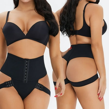 

Shenmeida Shapewear for Women Waist Trainer Tummy Control Butt Lifter Panties Hi-Waist Short Stomach Body Shaper for Female