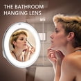 thumbnail image 3 of Espejo de maquillaje con aumento de 10 aumentos actualizado con luces LED, espejo de aumento portátil de mano para cosméticos, para el hogar, la mesa, el baño, la ducha y los viajes, 3 of 6
