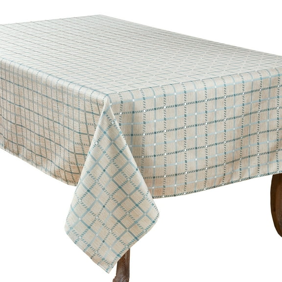 Fennco Styles Torino Collection Checkered Print Table Linens, 3 Colors