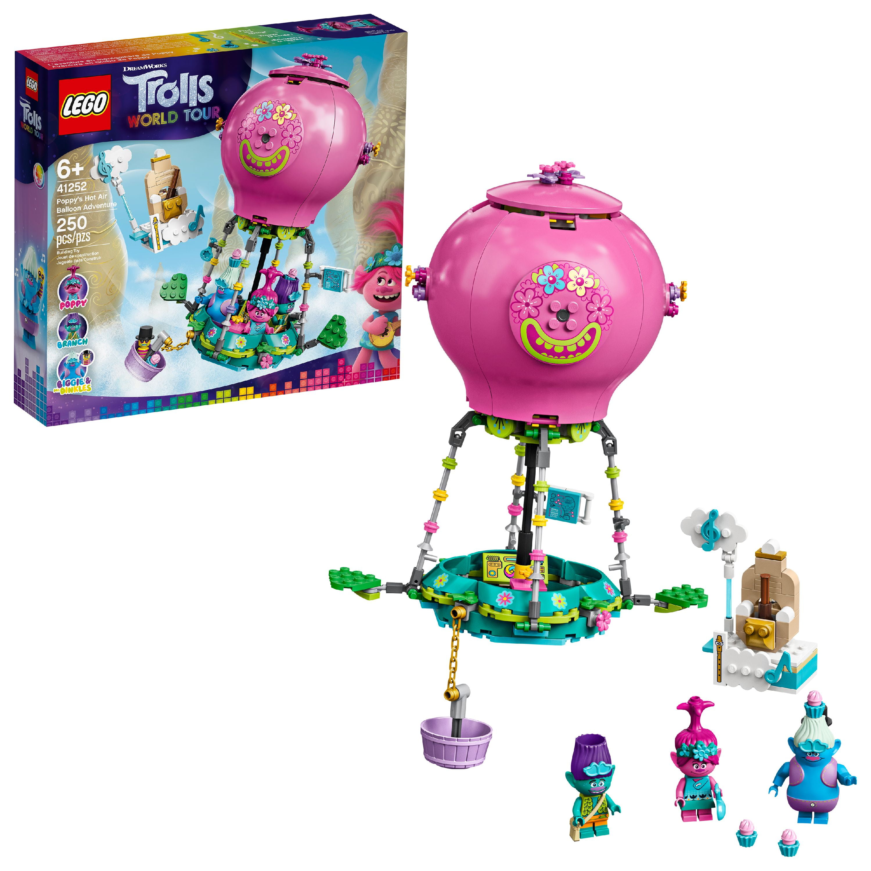 41252 LEGO Disney Trolls Poppy's Hot Air Balloon Adventure 250 Pieces Age 6 yrs+ 