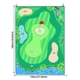 thumbnail image 3 of BotaniNest Double Faced Chipping Game Mat Hitting Mat Training Practice With Realistic For Indoor Outdoor Sports Games And Skill Development 2ML, 3 of 7