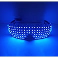 thumbnail image 2 of LINLIN LED Glasses, Light Up Glasses Visor Glasses Luminous Toy Glasses Rave Glasses for Parties, 2 of 5