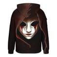 thumbnail image 5 of Sudadera con capucha para hombre, informal, a la moda, con estampado de rayas, cremallera, manga larga, sudadera con bolsillo, sudadera de poliéster para hombre, 5 of 5