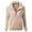 Khaki, variant on Lindreshi Sweaters for Women Women Hooded Sweater Coat Winter Warm Wool Zipper Coat Cotton Coat Outwear