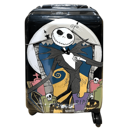 Nightmare Before Christmas 18" Hard Sided Luggage w/4 Spinner Wheels