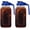 Blue, variant on 32oz Glass Pitcher with Handle and Lid, 1 Quart Mason Jar Pitcher - Airtight & Leakproof Water Jug with Pour Spout Lid, Glass Containers for Fridge, Perfect for Juice, Cold Brew, Iced & Sun Tea