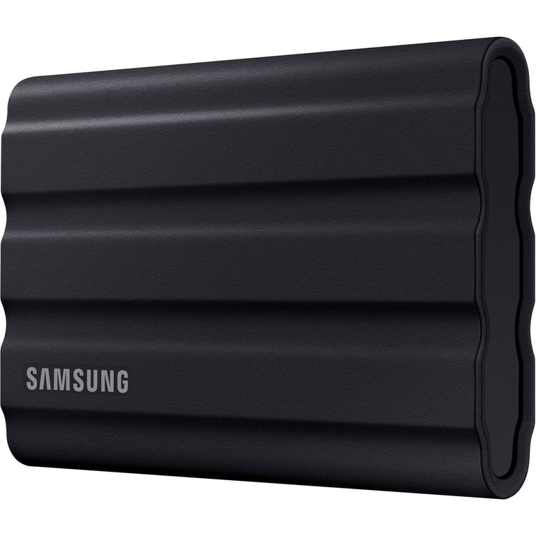 Samsung 1TB T7 Portable Rugged SSD, External Storage Memory, Black