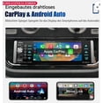 thumbnail image 5 of Autorradio 1 DIN Inalámbrica Carplay Android Auto USB AUX Bluetooth + Micrófono Cámara, 5 of 5