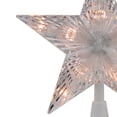 thumbnail image 3 of Northlight 7.25" Clear 5-Point Star Traditional Christmas Tree Topper- Clear Lights, 3 of 3