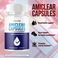 thumbnail image 5 of Amiclear Advanced Formula Blood Support for Health and Wellness Ami Clear 60 Capsules, 5 of 8