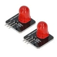 thumbnail image 4 of Módulo LED de 10 piezas, 10 mm, 3,3 V-5 V, placa de luz decorativa, bombilla con chip para decoración del hogar, MRB050A, color rojo, 4 of 12