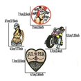 thumbnail image 4 of 10 Uds insignias de Jeans parche Punk hierro en tela bordada parche apliques ropa suministros de costura oso de fresa Electrónica, 4 of 4