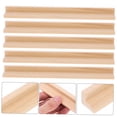thumbnail image 4 of SEWACC Wooden Domino Tray for Kids Ivory Color Smooth Edges Durable and 10pcs, 4 of 8