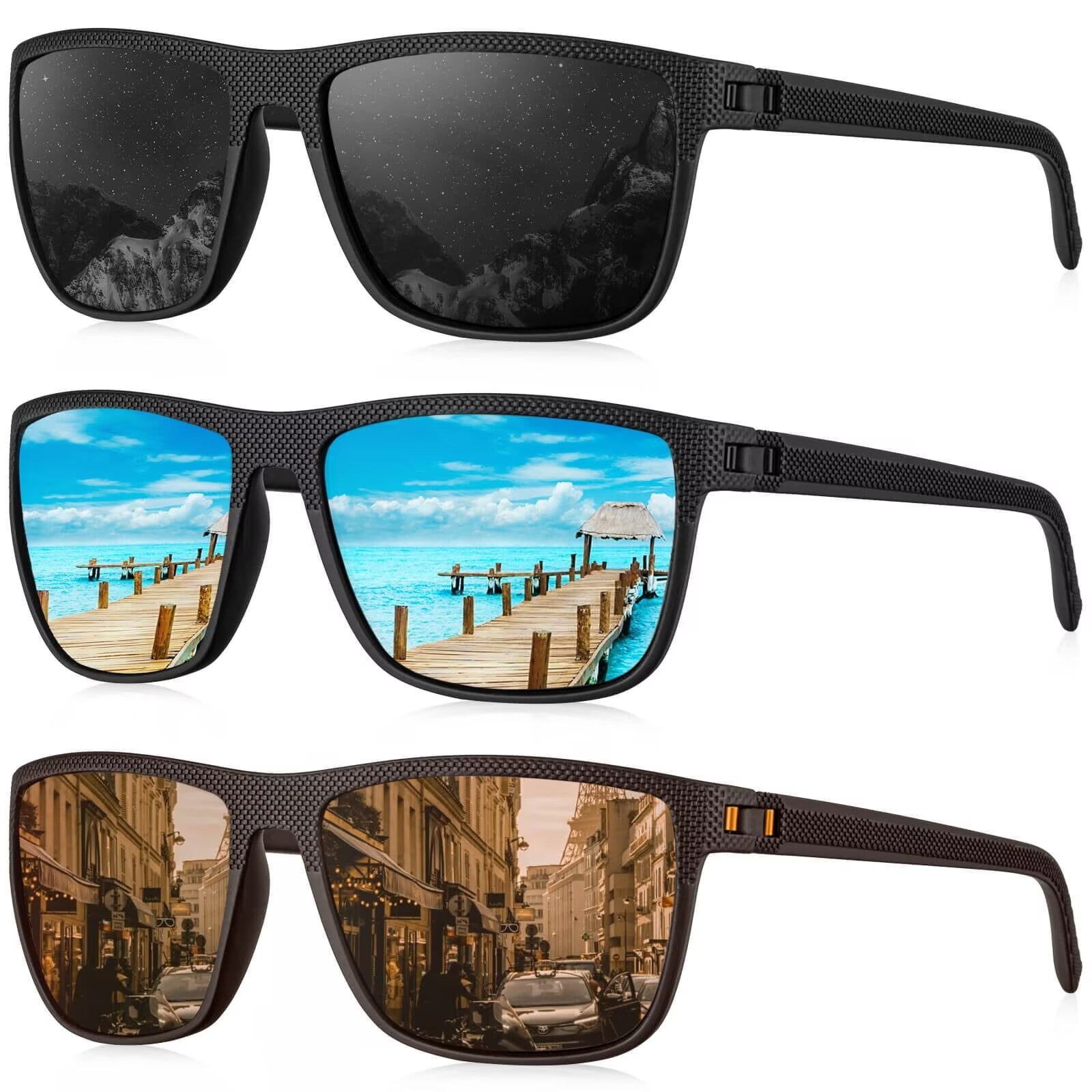 KALIYADI Polarized Sports Sunglasses for Men photo 1