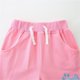 thumbnail image 4 of Odeerbi 2-8 Años Niñas Deportes de Verano Bermudas Pantalones Cortos Flor Bordado Entrenamiento Atlético Pantalones Cortos de Algodón Lindo Pantalones Cortos Respirables, 4 of 6