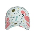thumbnail image 2 of Daiia Cute Flamingo Baseball Cap Men Women Classic Adjustable For Running Workout And Outdoor Activitie All Season Dad Hat Gift, 2 of 9