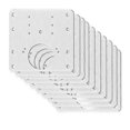 thumbnail image 1 of 10pcs Cabinet Hinge Repair Plate Kit With Holes Flat Fixing Brackets, 1 of 3