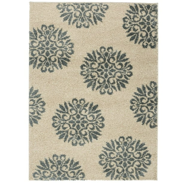 Mohawk Home Huxley Exploded Medallions Starch Woven Area Rug, 5'x7