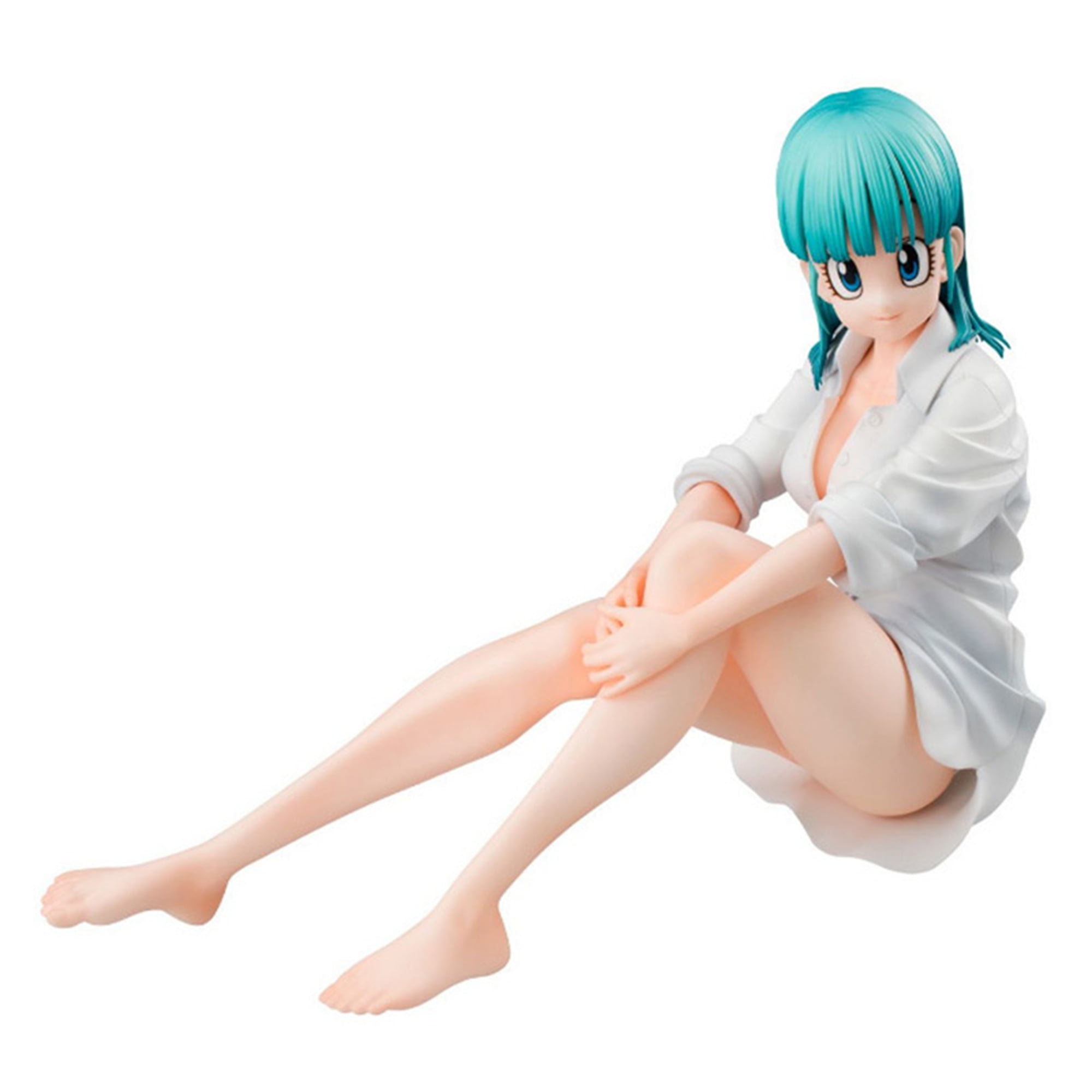 4' Dragon Ball Bulma Figure with Secy Pajamas Anime Figure PVC Model Toys Gifts