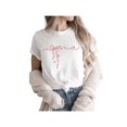 thumbnail image 1 of Mama Summer Ribbon Graphic Tees For Women’s Short Sleeve Mom T-Shirts,Funny Mom Shirt Short Sleeve Graphic Mom T-Shirts, 1 of 7