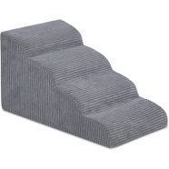 Infans Indoor 4-Tier Foam Doggy Ramps/Stairs for Small Pets, Short Legs ...