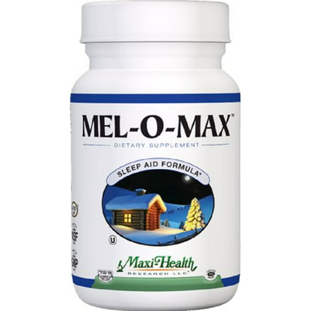 Maxi Santé Mel-O-Max - Melatonin - avec Valerian Root - Sleep Aid - 60 Capsules - casher