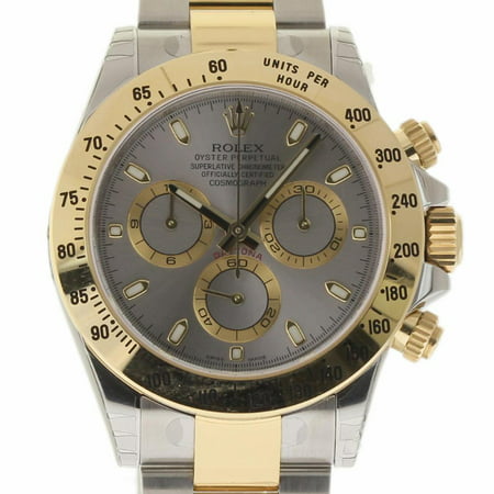 Pre-Owned Rolex Daytona 116523 Steel  Watch (Certified Authentic &