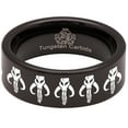 thumbnail image 5 of Mandalorian Tungsten Carbide Ring, 5 of 9