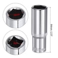 thumbnail image 3 of 2Pcs 3/8-inch Drive 16mm Steel Chrome Plated 6-Point Shallow Socket, 3 of 5