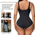 thumbnail image 4 of Women Shapewear Bodysuit Slim Body Shaper Sexy Scoop Neck Thong Bodysuit Tummy Control Jumpsuit Tops, 4 of 6
