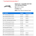 thumbnail image 2 of Clutch Lever - Compatible with 1964 - 1981 Chevy El Camino 1965 1966 1967 1968 1969 1970 1971 1972 1973 1974 1975 1976 1977 1978 1979 1980, 2 of 2