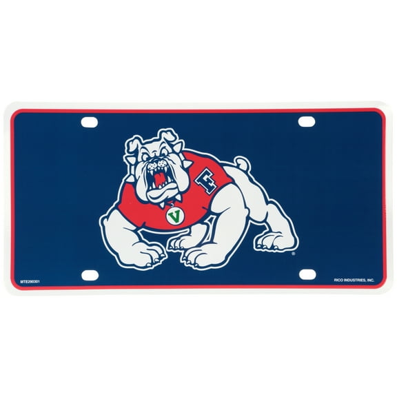 Rico Industries Fresno State Bulldogs License Plate