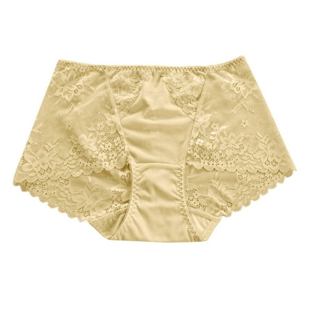 Midwennn Women Lace Sexy Panties Underwear G String Thongs Lingerie for Women Bikini Brief Underwear Panties for Women under Wear Women Pack
