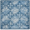 thumbnail image 2 of Safavieh Martha Stewart Brentwood Nazca Floral Area Rug, Navy/Creme, 8' x 8' Square, 2 of 11