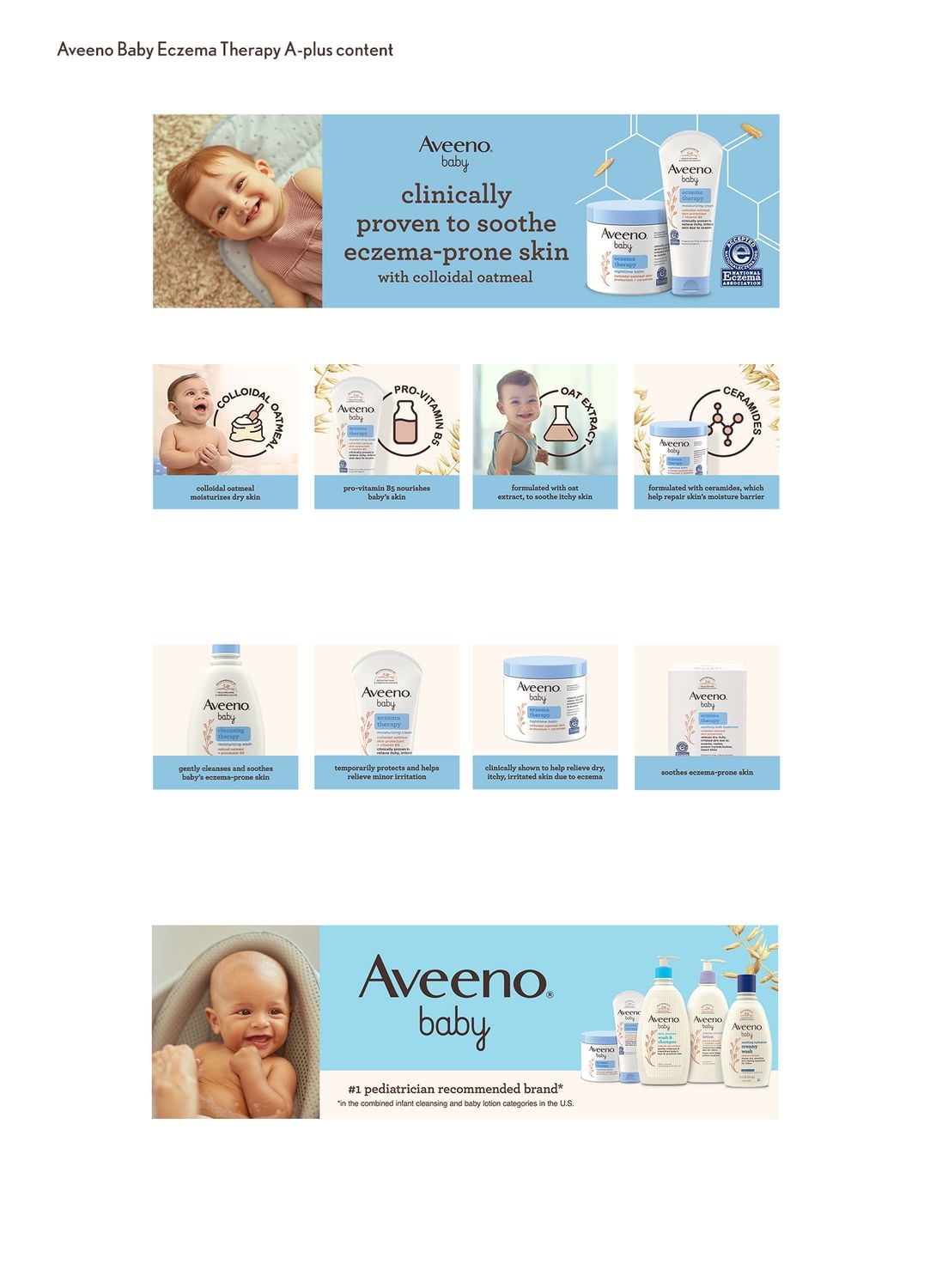 Aveeno Baby Soothing Baby Bath Treatment