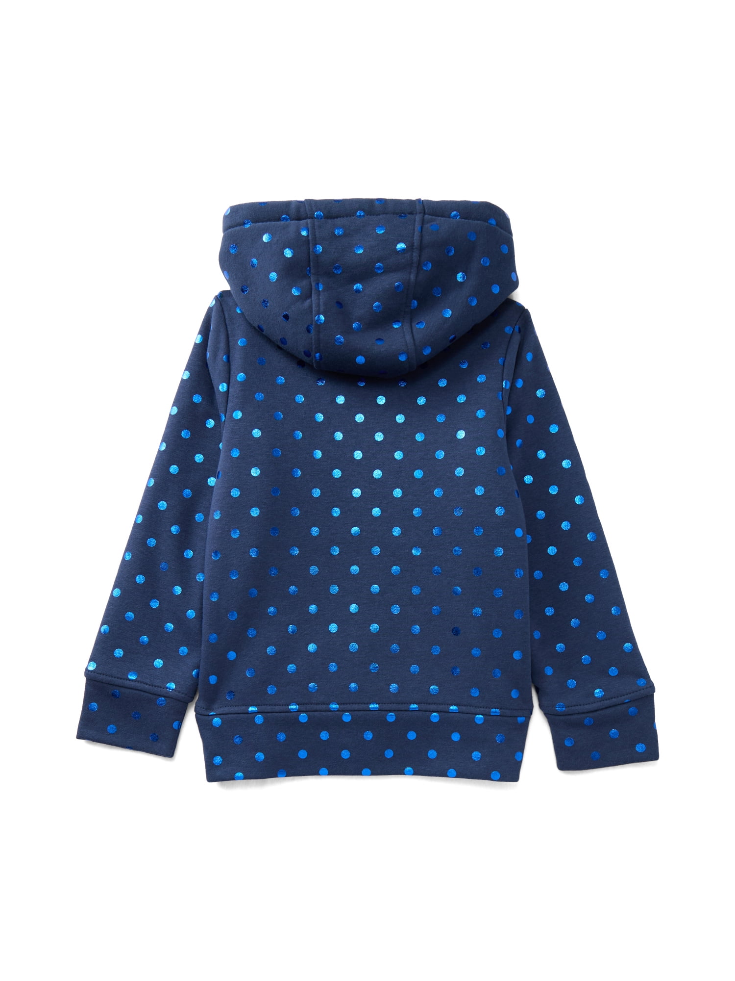 Wonder Nation Girls Kids Tough Fully Lined Zip Hoodie Jacket, Sizes 4-18 & Plus