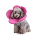 thumbnail image 5 of Adjustable Soft Anti-bite Anti-lick Flower Shape Surgery Wound Healing Neck Cone Recovery Pets Protective Collar Elizabethan Collar Protection Cover BLUE L, 5 of 8