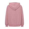 thumbnail image 6 of kpoplk Women's Fashion Hoodies Sweatshirts Hooded Sweatshirt Women Womens Fall Sweatshirts(Red,S), 6 of 6