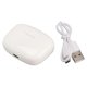 thumbnail image 1 of Bluetooth Headphones with Translator, 84 Languages, Noise Cancelling, Stereo, Wireless, for Music, Calls, White, 1 of 4